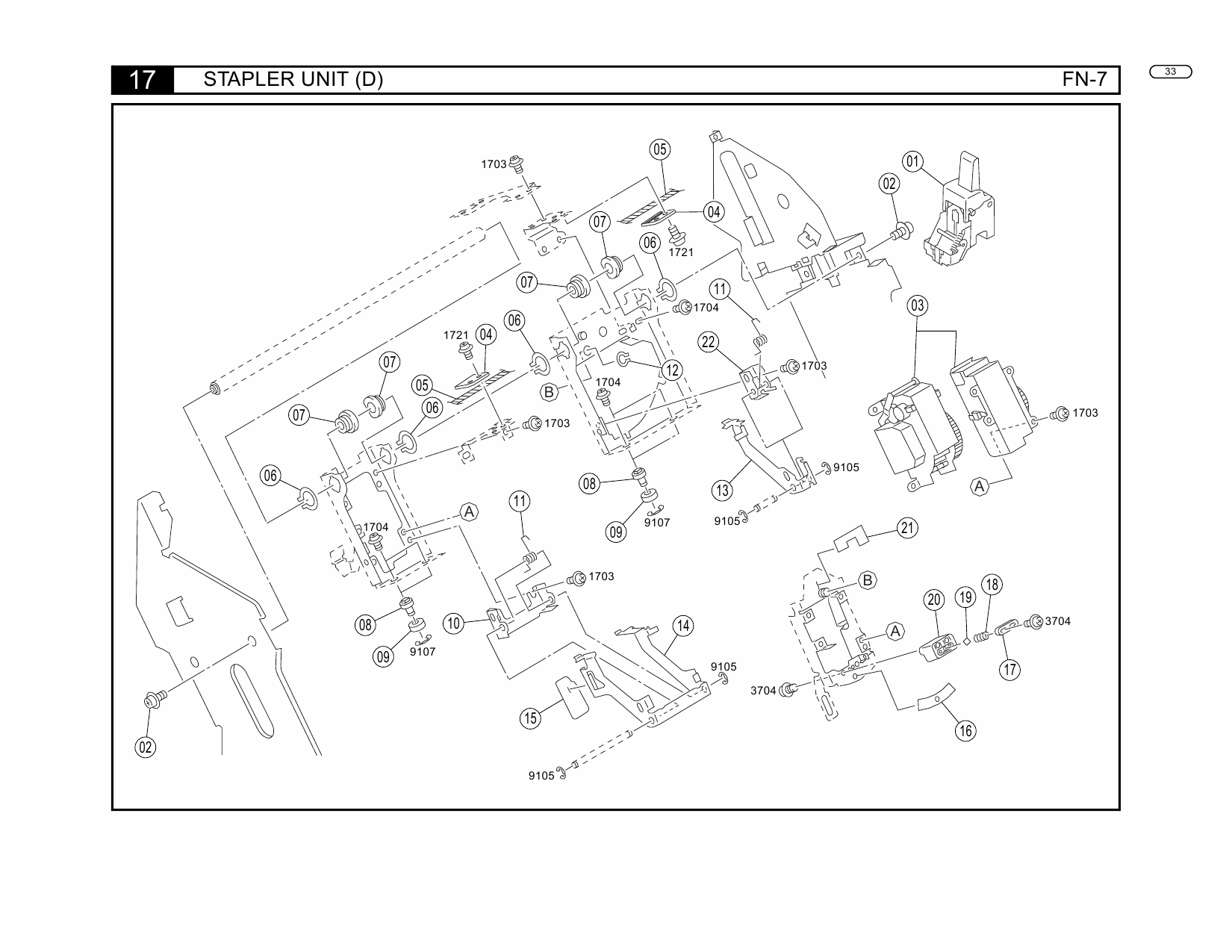 Konica-Minolta Options FN-7 Parts Manual-2